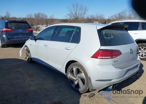 2019 Volkswagen Golf Gti 2.0T Autobahn/2.0T Rabbit Edition/2.0T S/2.0T Se из США, поврежденный, VIN 3VW6T7AU0KM028146